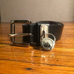 Michael Kors Black Hamilton Belt